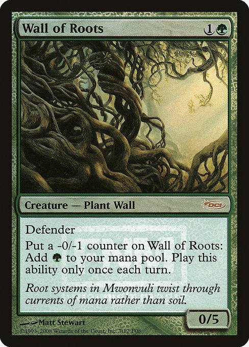 Wall of Roots (7) (Foil) - NM