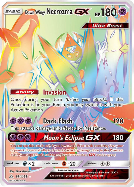 Dawn Wings Necrozma GX 161 - NM