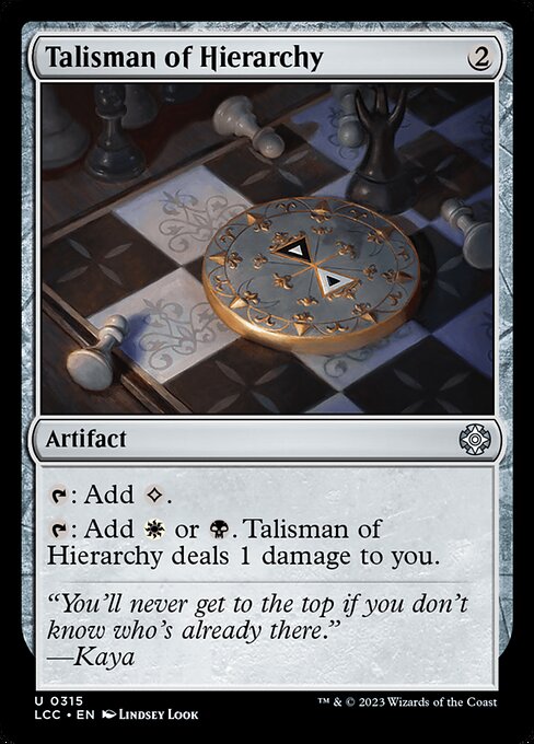 Talisman of Hierarchy (315) - NM