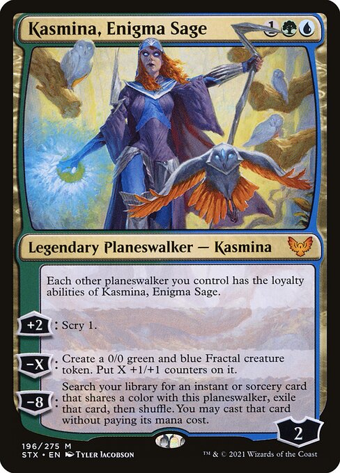 Kasmina, Enigma Sage (196) - NM