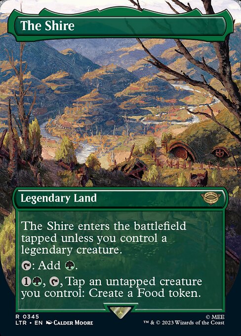 The Shire (345) - BORDERLESS - FULL ART - NM