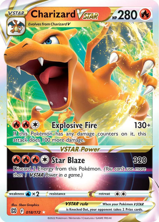 Charizard VSTAR 18 - NM