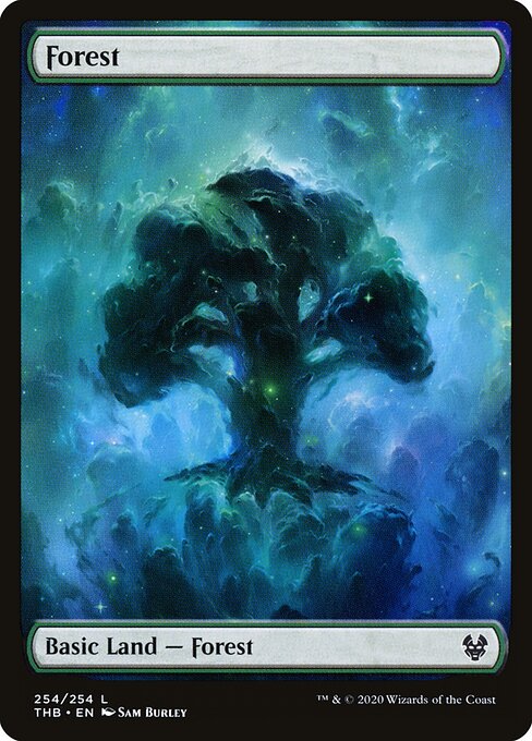 Forest (254) - FULL ART - NM