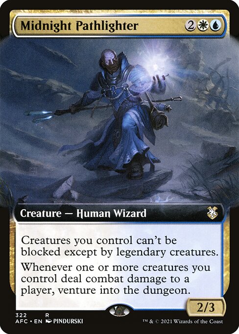 Midnight Pathlighter (322) - EXTENDED ART - NM