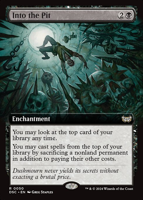 Into the Pit (50) - EXTENDED ART - NM