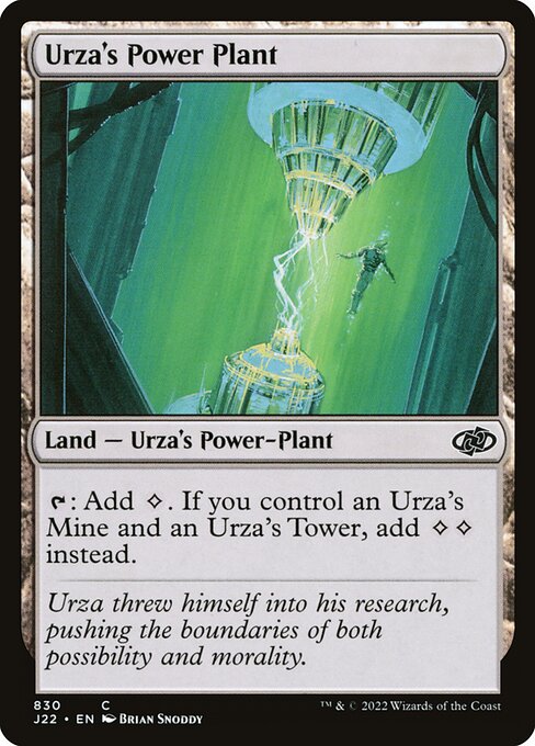 Urza's Power Plant (830) - NM