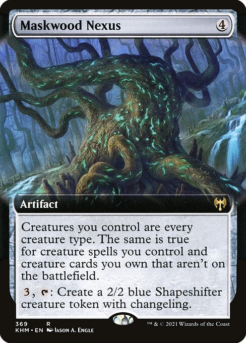 Maskwood Nexus (369) - EXTENDED ART (Foil) - NM