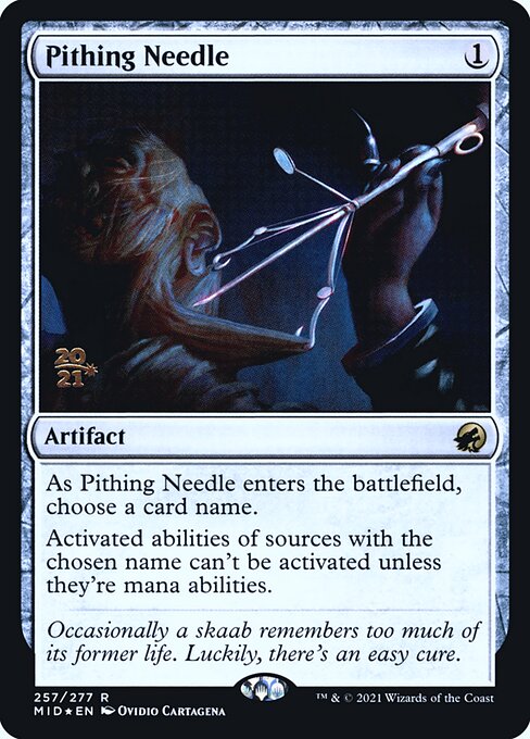 Pithing Needle (257s) (Foil) - NM