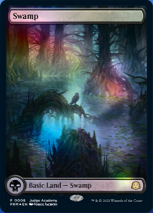 Swamp (8) - FULL ART (Foil) - NM