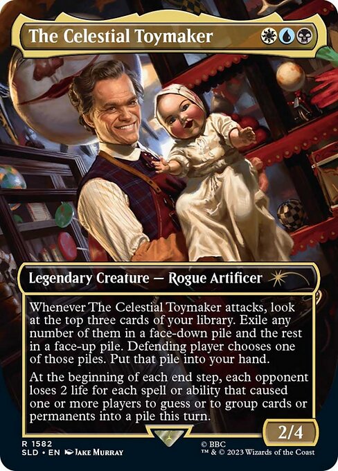 The Celestial Toymaker (1582) - BORDERLESS - FULL ART - NM