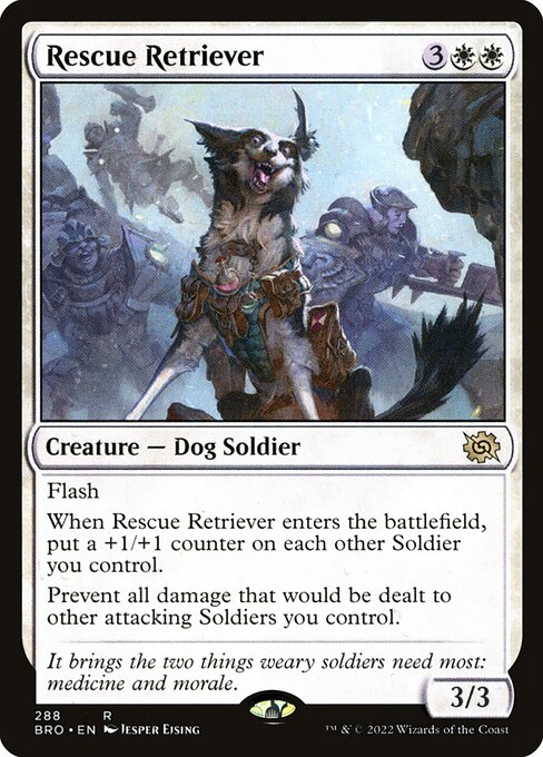 Rescue Retriever (288) (Foil) - NM