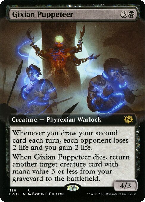 Gixian Puppeteer (328) - EXTENDED ART - NM