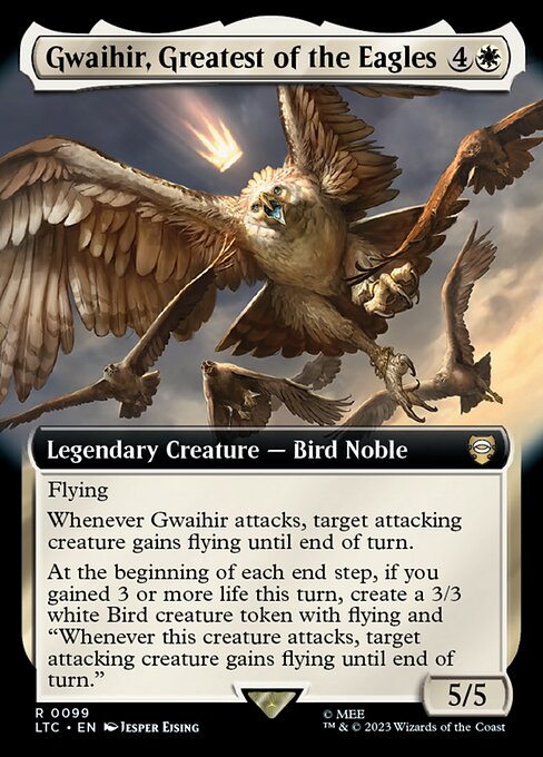 Gwaihir, Greatest of the Eagles (99) - EXTENDED ART - NM