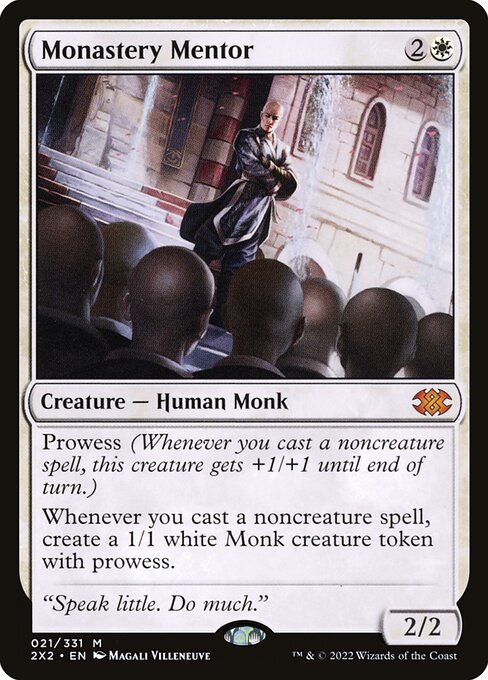 Monastery Mentor (21) (Foil) - NM