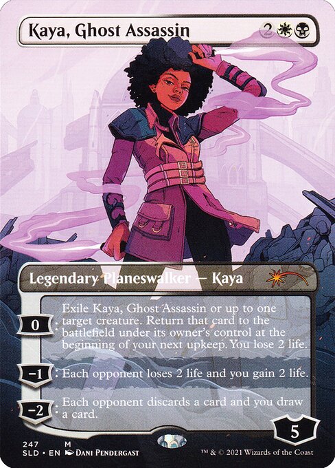 Kaya, Ghost Assassin (247) - BORDERLESS - NM