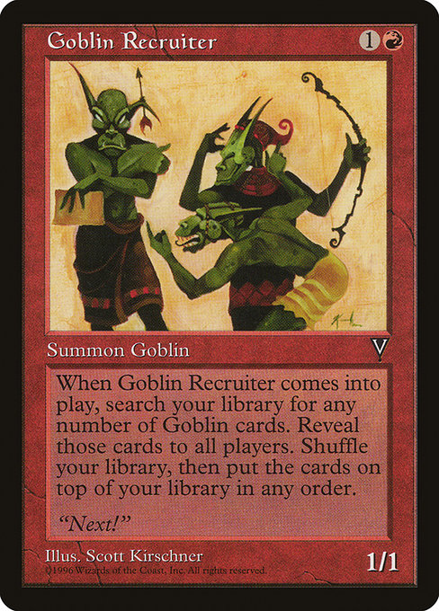 Goblin Recruiter (80) - LP