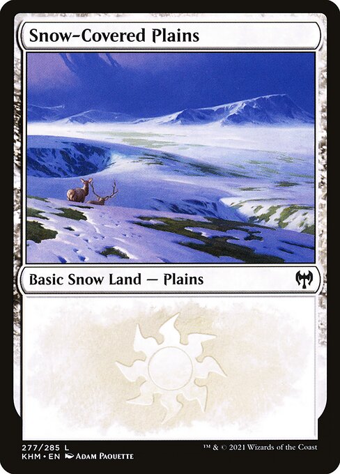 Snow-Covered Plains (277) (Foil) - NM