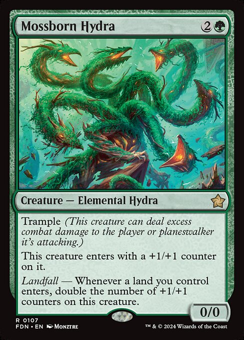 Mossborn Hydra (107) - NM