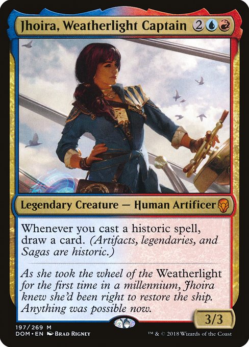 Jhoira, Weatherlight Captain (197) - NM