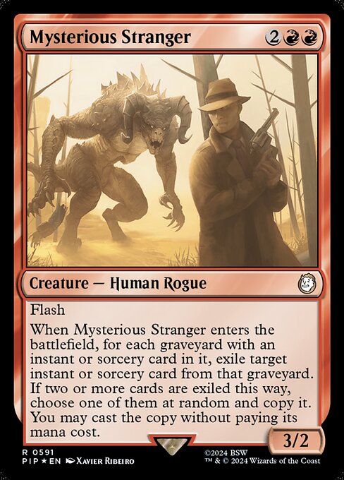 Mysterious Stranger (591) (Foil) - NM