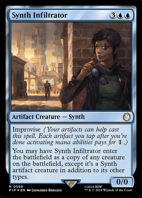 Synth Infiltrator (568) (Foil) - NM