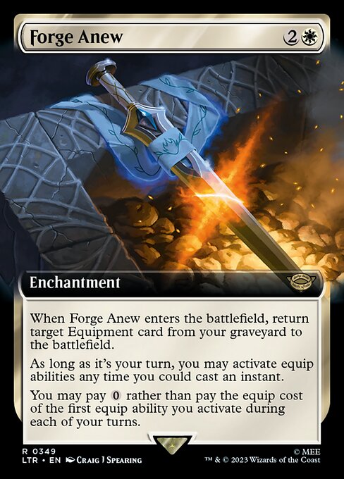 Forge Anew (349) - EXTENDED ART - NM