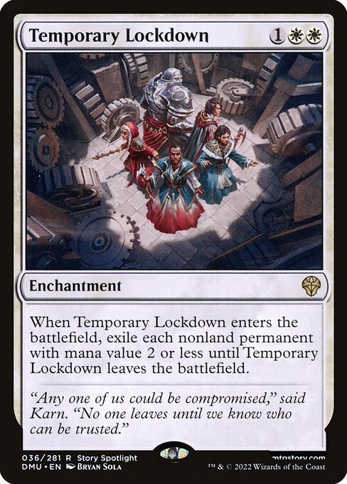 Temporary Lockdown (36) (Foil) - NM