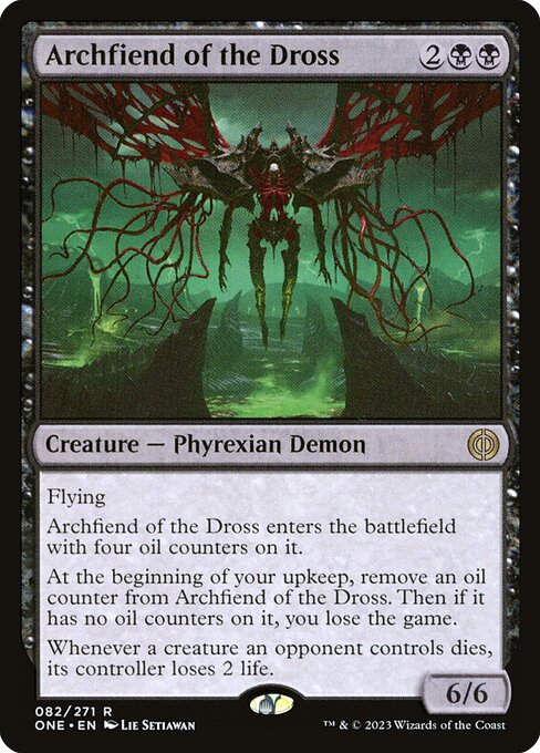 Archfiend of the Dross (82) (Foil) - NM