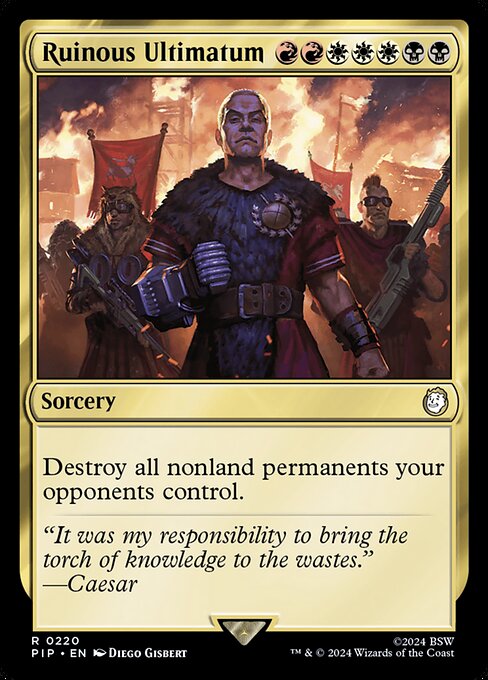 Ruinous Ultimatum (220) - NM