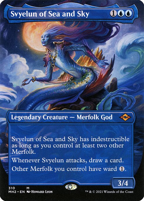 Svyelun of Sea and Sky (310) - BORDERLESS - FULL ART - NM