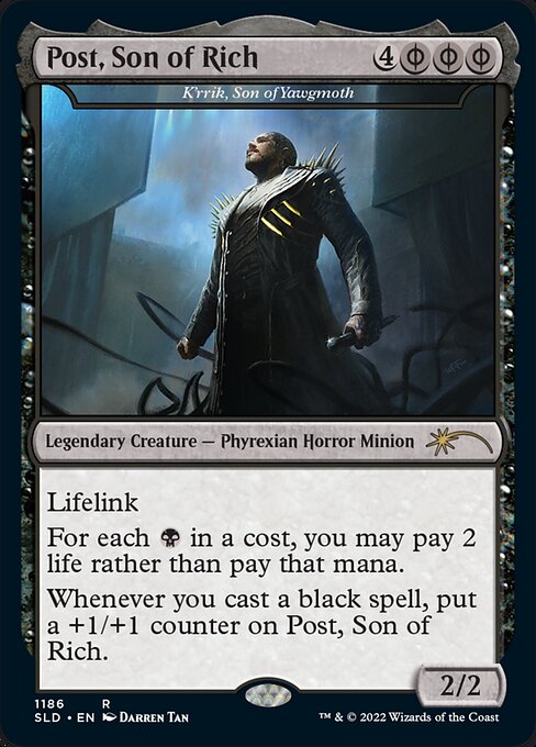 K'rrik, Son of Yawgmoth (1186) - NM