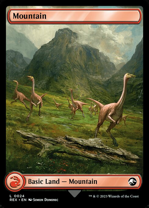 Mountain // Mountain (24) - FULL ART - NM