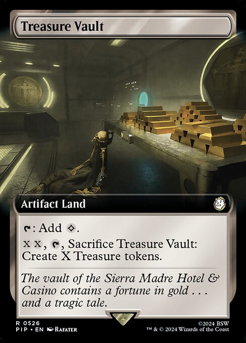 Treasure Vault (526) - EXTENDED ART - NM