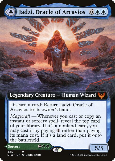 Jadzi, Oracle of Arcavios // Journey to the Oracle (325) - EXTENDED ART - NM