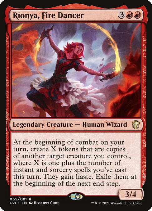 Rionya, Fire Dancer (55) - NM