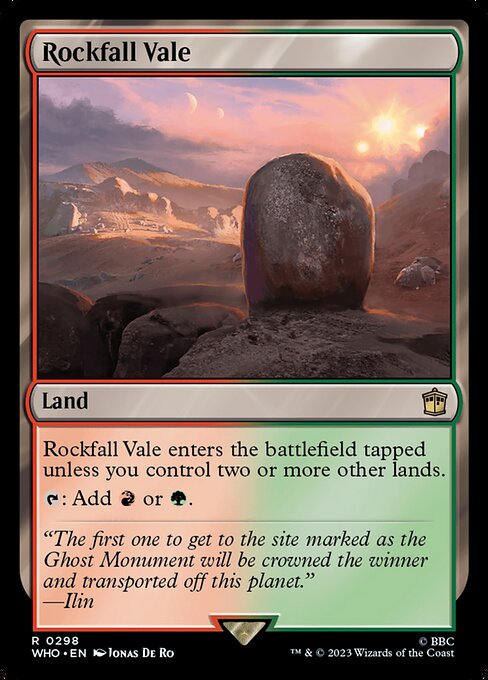 Rockfall Vale (298) (Foil) - NM