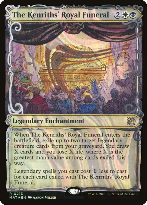 The Kenriths' Royal Funeral (213) - SHOWCASE (Foil) - NM