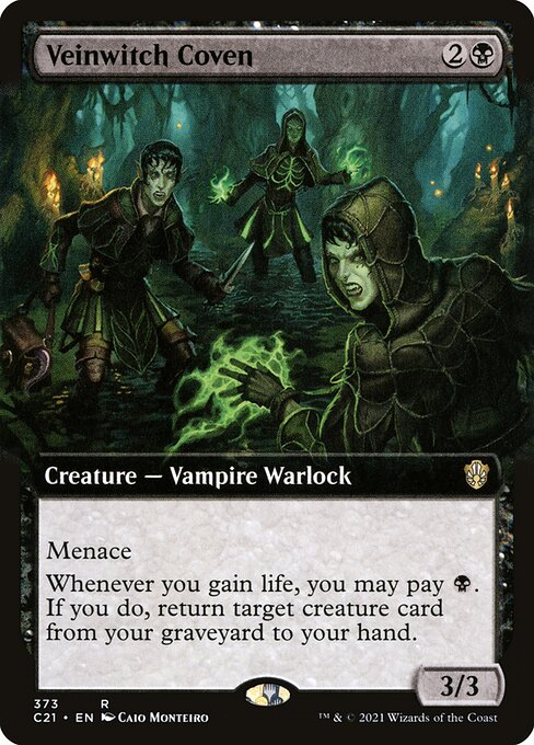 Veinwitch Coven (373) - EXTENDED ART - NM