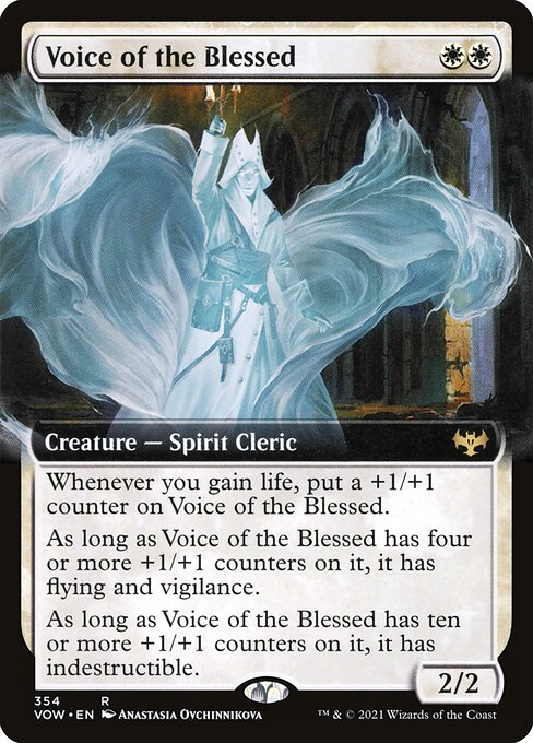 Voice of the Blessed (354) - EXTENDED ART - NM