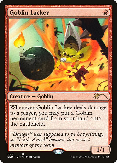 Goblin Lackey (20) - NM