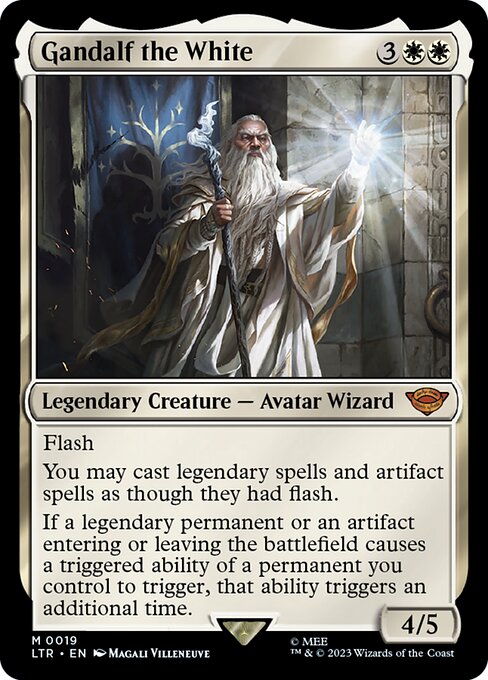 Gandalf the White (19) (Foil) - NM