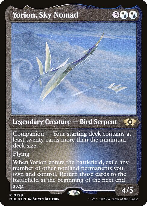 Yorion, Sky Nomad (129) (Etched) - NM