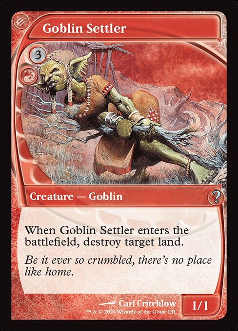 Goblin Settler (131) - NM