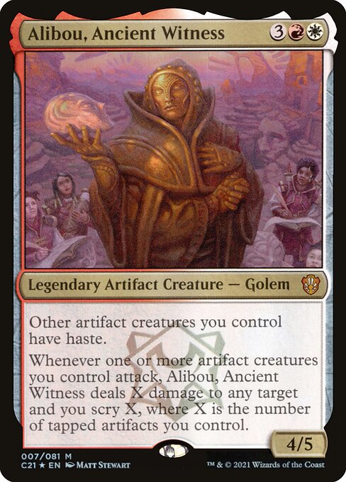 Alibou, Ancient Witness (7) (Foil) - NM